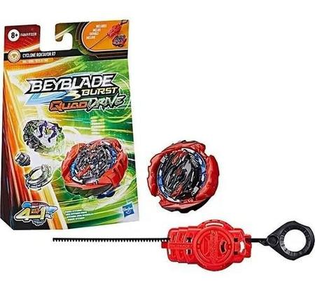 Lançador e Pião de Batalha - Beyblade - Quad Drive - Hasbro