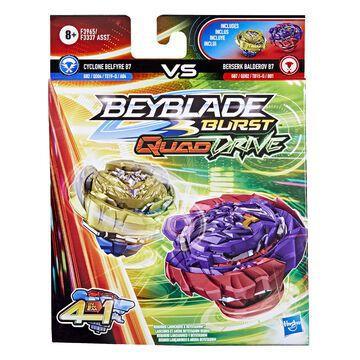 Imagem de Beyblade Quand Drive Cyclone Belfyre B7 & Berserk Balderov B7 Dual Pack - Hasbro