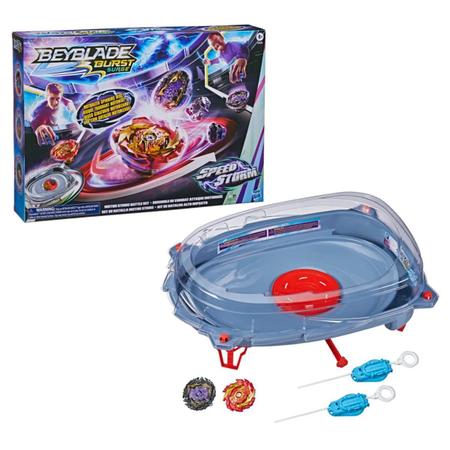 Lançador e Pião de Batalha - Beyblade - Speedstorm Iniciante - Vex