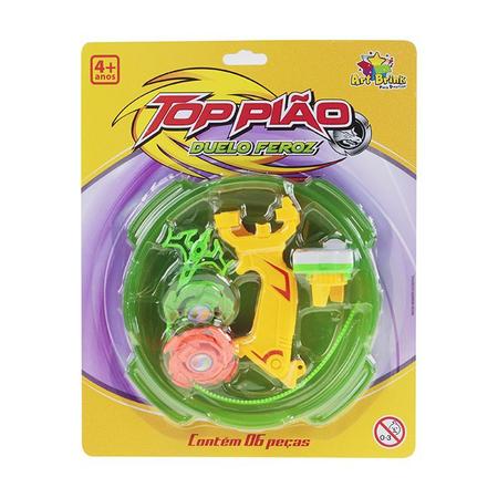 PIAO METAL ATAQUE COM SUPORTE / BEYBLADE -NQ91614BC - Top Brasil