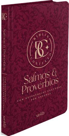 Imagem de Bíblia Contexto - Salmos & Provérbios - Vinho: Com referências cruzadas por extenso