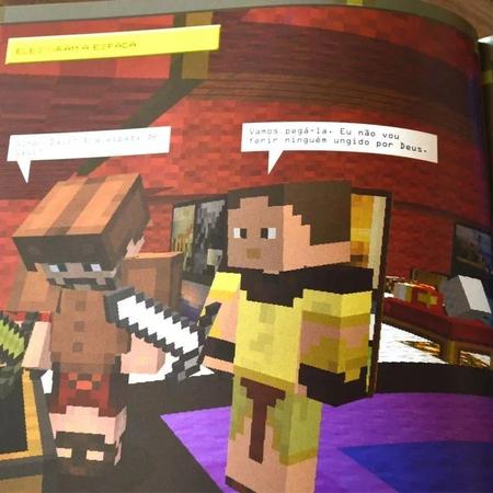 Imagem de Bíblia Criança Adolescente Minecrafters Masculino Feminina - Biblia Contada em Blocos - BV BOOKS