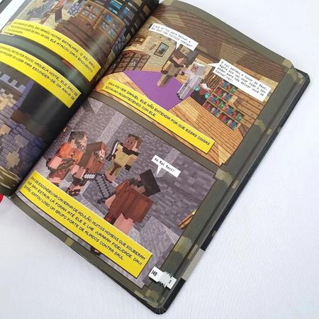 Imagem de Bíblia Criança Adolescente Minecrafters Masculino Feminina - Biblia Contada em Blocos - BV BOOKS