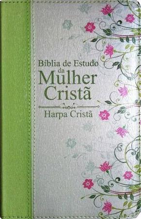 Bíblia de estudo da mulher cristã rc media com harpa cpad - Bíblia de  Estudo - Magazine Luiza