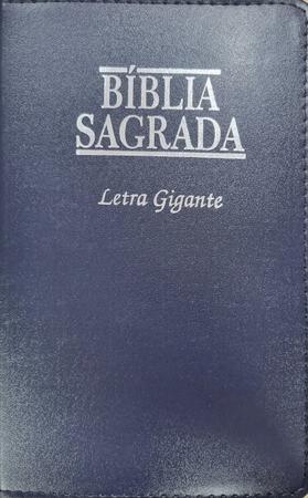 Bíblia Com Zíper Letra Hipergigante Preta - Versão Corrigida - Bíblia -  Magazine Luiza
