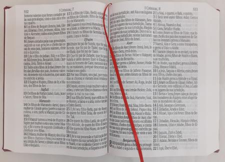 Imagem de Biblia letra jumbo com harpa - capa dura azul