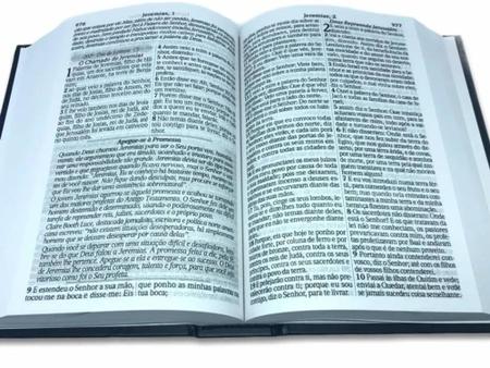 Imagem de Bíblia Sagrada 365 Reflexões E Plano De Leitura Azul/ Livro Estudo "O Caminho da Salvação"