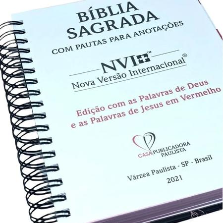 Bíblia Sagrada Capa Dura Nvi Letra Normal Leão Grafite - - Bíblia -  Magazine Luiza