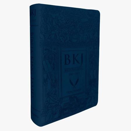 Imagem de Bíblia Sagrada Evangélica BKJ 1611 Letra Ultra gigante Azul King James - BV BOOKS