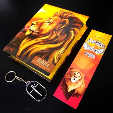 Imagem de Bíblia sagrada jovem moderna mais vendida leão yeshua ktp