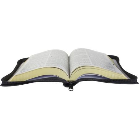 Bíblia Sagrada Letra Grande com Harpa Cristã - Capa couro sintético preto:  Almeida Revista e Corrigida (ARC)