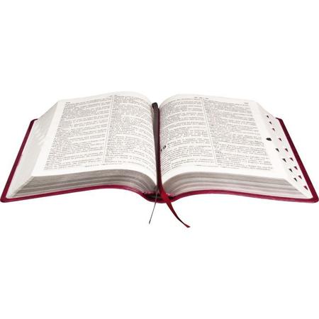 Imagem de Bíblia Sagrada Letra Gigante Feminina Indice na borda