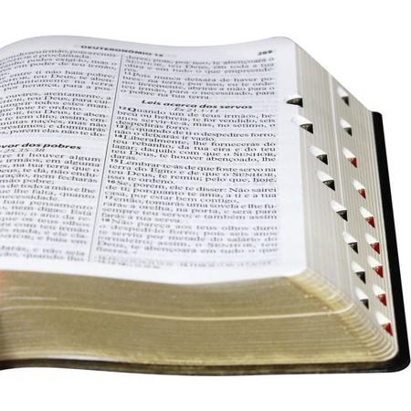 Imagem de Bíblia Sagrada Letra Gigante Revista e Atualizada Preta