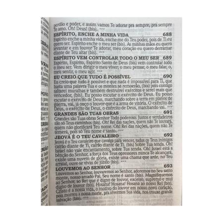 Biblia Letra Hiper Gigante ARC Harpa E Corinhos Zíper Preta - - Bíblia -  Magazine Luiza