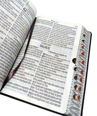 Biblia Letra Hiper Gigante ARC Harpa E Corinhos Zíper Preta - - Bíblia -  Magazine Luiza