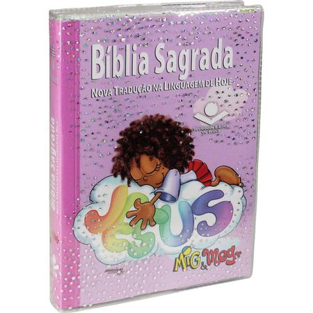 Imagem de Bíblia Sagrada Mig e Meg Rosa