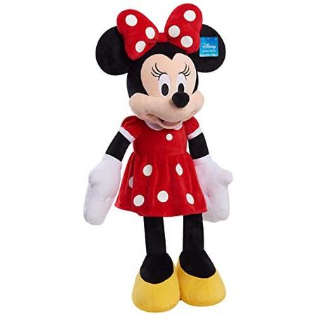 Imagem de Bicho de pelúcia Minnie Mouse gigante de pelúcia Disney Junior Mickey Mouse de 40 polegadas para crianças, da Just Play