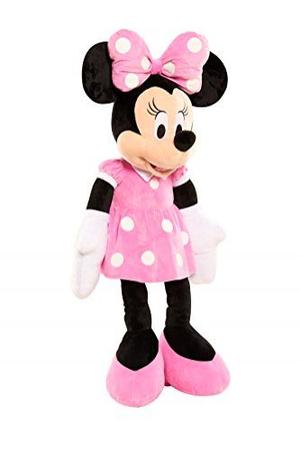 Imagem de Bicho de pelúcia Minnie Mouse gigante de pelúcia Disney Junior Mickey Mouse de 40 polegadas para crianças, da Just Play