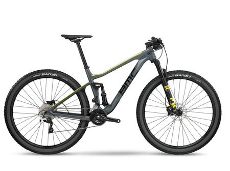 Bicicleta 29 Carbono Bmc Agonist 02 Deore XT Aro 29 Cinza e