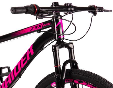 Imagem de Bicicleta 29 Raider Z3X Pro 21V Freio a Disco e Suspensão Quadro Alumínio MTB