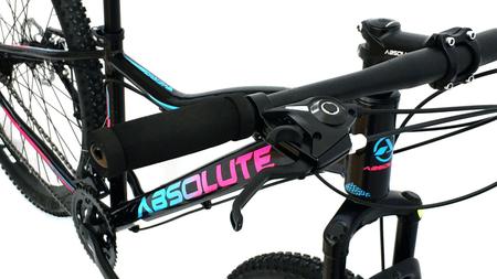 Imagem de Bicicleta Absolute Hera Aro 29 Quadro 17 Alumínio preto/pink/azul 24V .