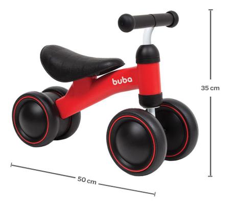 Imagem de Bicicleta Andador Infantil Sem Pedal Bike Equilibrio Buba