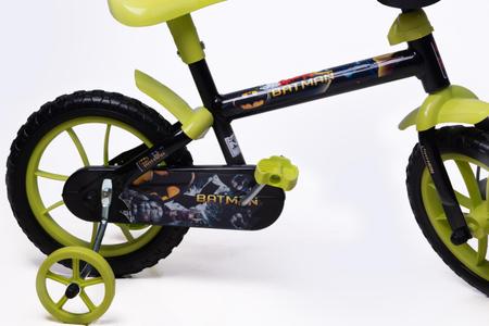 Imagem de Bicicleta Aro 12 Infantil Masculina Preto - Personagem