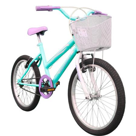 Bicicleta Aro 20 Cindy Azul e Roxo Track Bikes