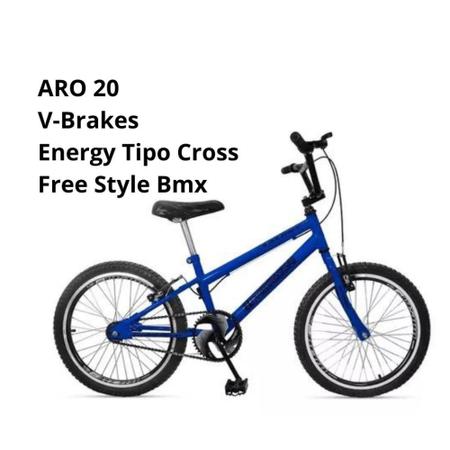 Bicicleta Aro 20 Energy Cross Freio V Brake Ello Bike