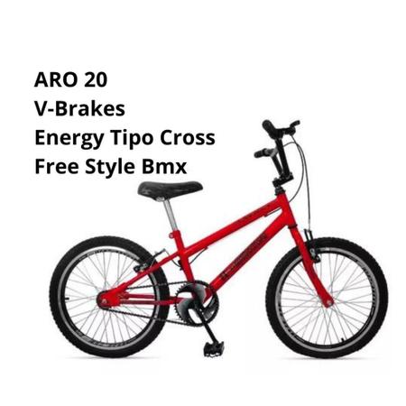 Imagem de Bicicleta Aro 20 Energy Cross Freio V-Brake