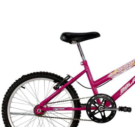Imagem de Bicicleta Aro 20 Feminina Menina Sissa Infantil Rosa Pink