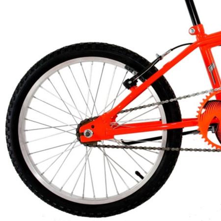 Imagem de Bicicleta Aro 20 Masculina Freio V-Brake Mutante cor Laranja Neon