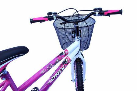 Imagem de Bicicleta aro 24 fem com aro aero pink