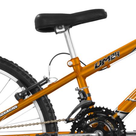 Bicicleta Aro 24 Rebaixada 18 Marchas Aço Carbono Ultra Bikes