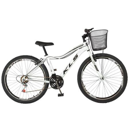 Imagem de Bicicleta Aro 26 Alumínio Kls Sport Gold Freio V-Brake Mtb 21 Marchas Feminina