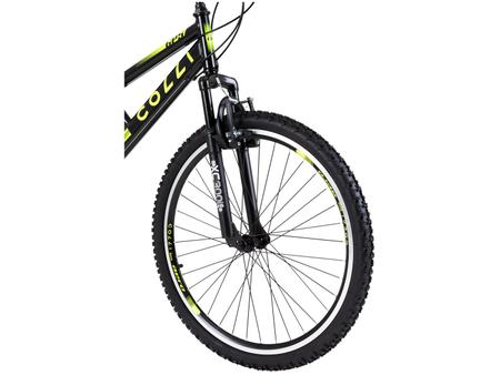 Bicicleta Aro 26 Colli GPS Freio V Brake A o Carbono 21 Marchas