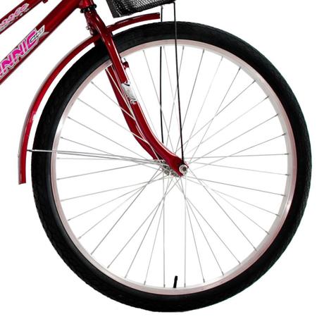 Imagem de Bicicleta Aro 26 Feminina Freio no Pé CP Classic - Vermelho