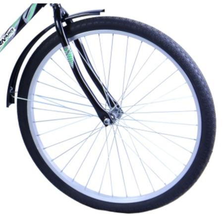 Imagem de Bicicleta Aro 26 Masculina Barra Circular Freio no Pé Potenza Preta