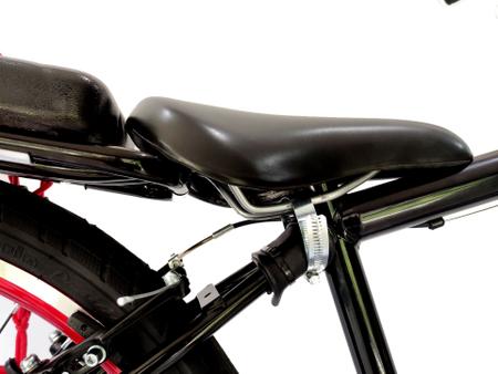 Imagem de Bicicleta aro 26 montadinha c/ assento acolchoado aero rolam