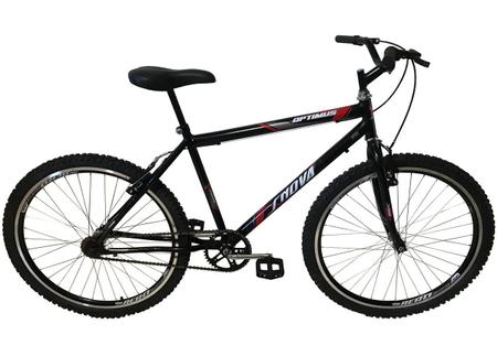 Imagem de Bicicleta Aro 26 Optimus MTB Freio V-Brake 1 Velocidade Preto - Xnova