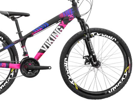 Bike Vikingtuff Aro 26 21marchas Cambios Shimano Freio Disco