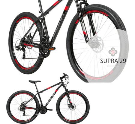 Imagem de Bicicleta Aro 29 Caloi Supra Freio A Disco 21v Câmbio Shimano