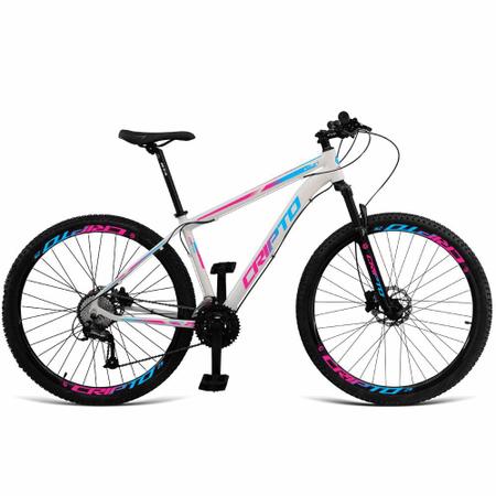 Bicicleta Aro 29 Cripto 27v Shimano Fr. Hidraulico K7/Trava Imagem de Bicicleta Aro 29 Cripto 27v Shimano Fr. Hidraulico K7/Trava