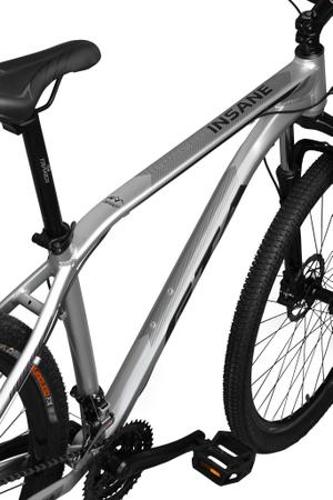 Imagem de Bicicleta Aro 29 Gta Insane Alumínio 24v Câmbios Shimano Garfo com Trava no Ombro - Prata