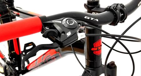 Imagem de Bicicleta Aro 29 GTA Quadro 17 Alumínio preto/vermelho 21V .