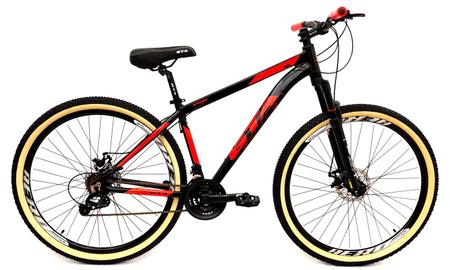 Imagem de Bicicleta Aro 29 GTA Quadro 17 Alumínio preto/vermelho 21V .