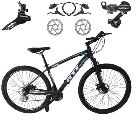 Bicicleta gti shimano hot sale