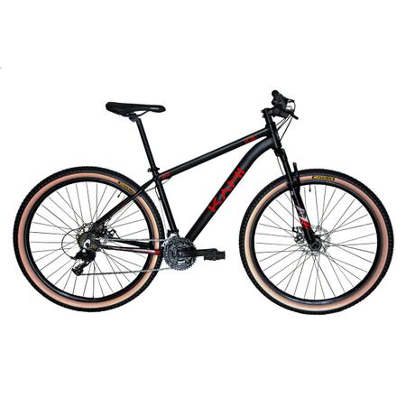 Bicicleta Aro 29 Kami Bike 21v Freio Disco Mtb Cabo Interno