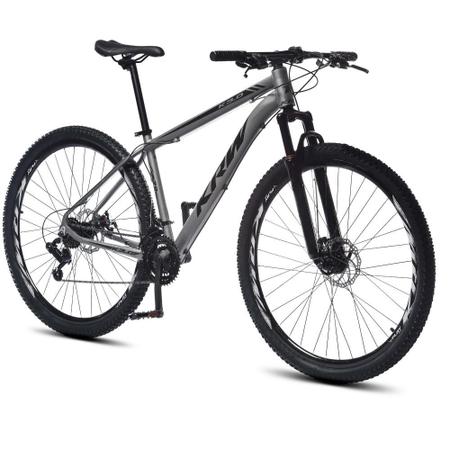 Imagem de Bicicleta aro 29 KRW Alumínio 24 Velocidades Marchas Freio a Disco Suspensão dianteira MountainBikeX32