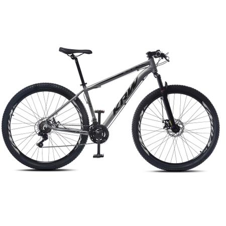 Imagem de Bicicleta aro 29 KRW Alumínio 24 Velocidades Marchas Freio a Disco Suspensão dianteira MountainBikeX32